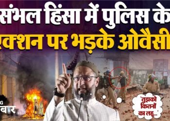 संभल हिंसा केस में पुलिस पर भड़के ओवैसी: कहा- दूसरे पक्ष की बात सुने बिना एकतरफा फैसला दिया, भड़काऊ नारे लगाए और मुस्लिमों को गोली मारी
