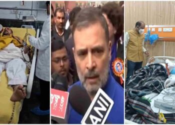 संसद परिसर में धक्का-मुक्की, भाजपा सांसद घायल: आरोप- Rahul Gandhi ने धक्का दिया; राहुल बोले- भाजपा सांसदों ने धमकाया, संसद जाने से रोका