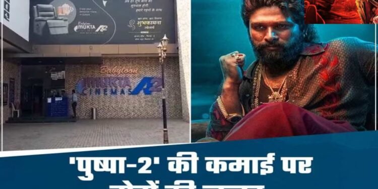 पुष्पा-2 का सारा कलेक्शन लूट ले गए लुटेरे: छत्तीसगढ़ के टॉकीज में गार्ड को पीटा, गर्दन पर चाकू अड़ाया, जानिए कितने लाख की लूट ?